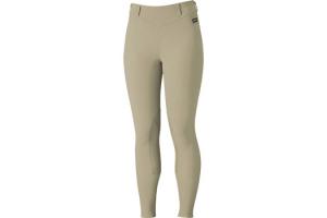 Kerrits Microcord Knee Patch Breeches in Tan