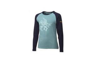 Mountain Horse Children's Pegasus Jr Long Sleeve Shirt in Navy Blue