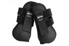 Roma Open Front Boots in Black