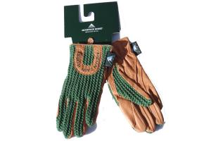 Mountain Horse Child's Crochet Gloves in Evergreen