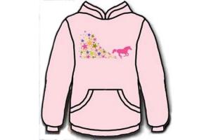 Wyo-Horse Star Blazer Hoodie Pink