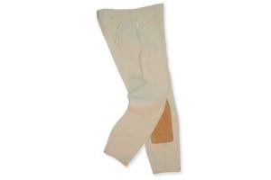 The Tailored Sportsman Professional Low Rise Knee Patch Breeches in Tan